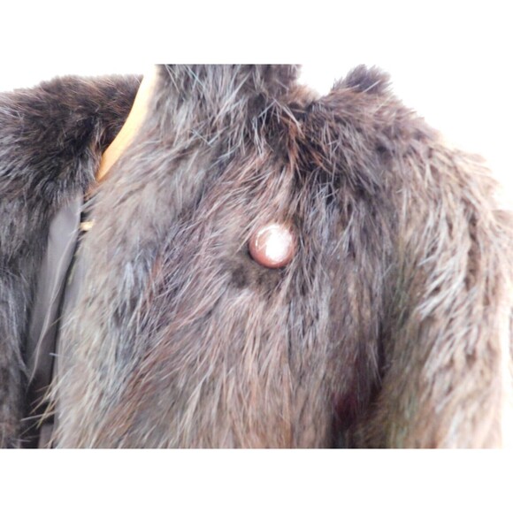 Real Beaver Fur Full Length Coat w/ Hood Evans Collection *See Measurements* - Picture 16 of 16